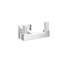 Emtek Select Double Hook w/ Small Square Rosette, Square Stem & Knurled Tip-35530675