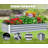 6X3x1ft Galvanized Raised Garden Bed-626940329-626939999