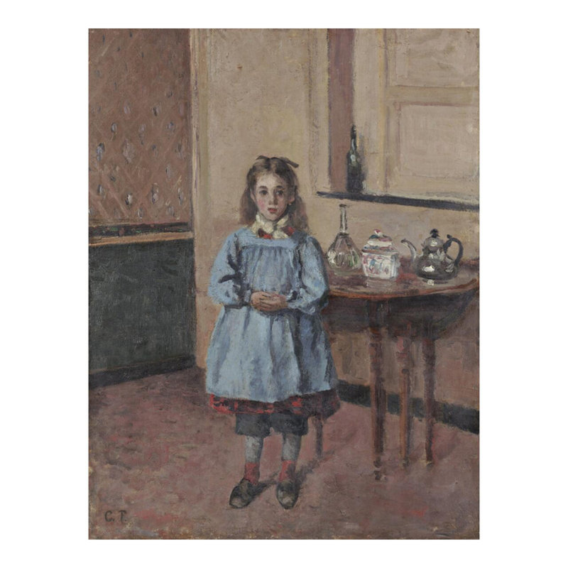 Minette par Camille Pissarro - Estampe numérique, H 20 po x l 16 po