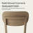 Upholstered Solid Wood Dining Chair-1288223475