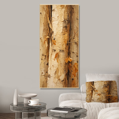 Brown Tree Bark Essence 3 - Tree Wall Art