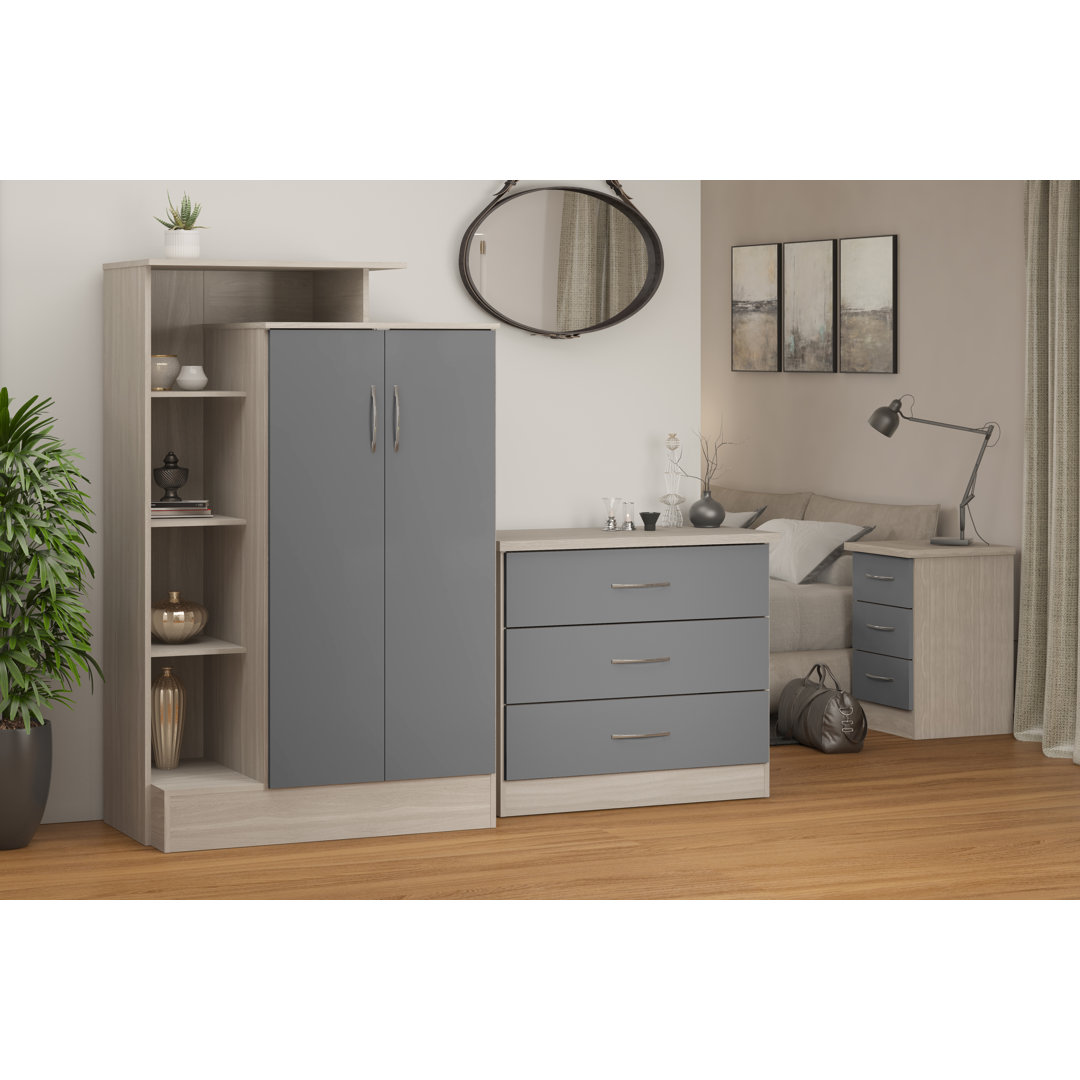 Cascio 2 Door Wardrobe