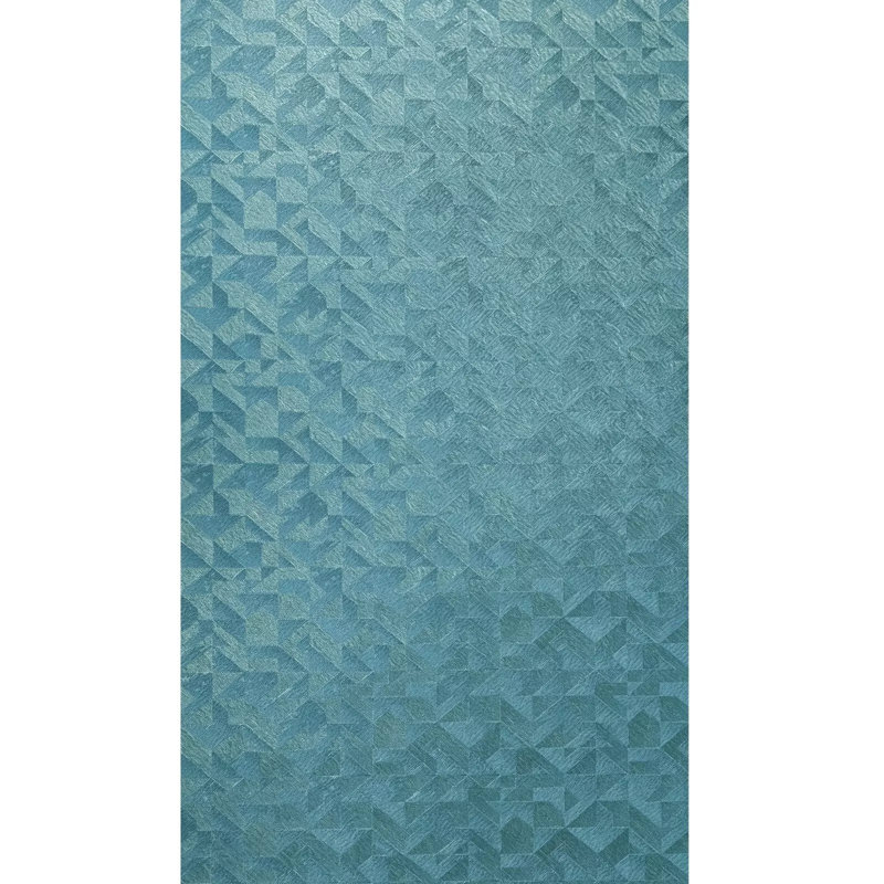 Textures de papier peint géométrique texturé à motif de triangles carrés bleus