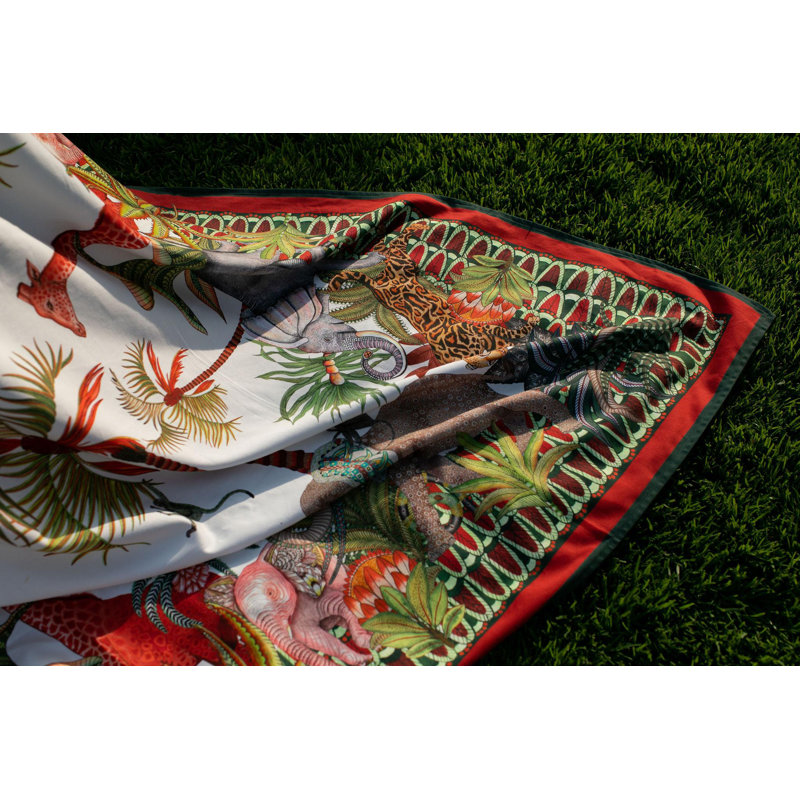 Ardmore Cotton Tablecloth, 138" x 61"