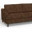 Alerich 60.25'' Faux Leather Loveseat-415084584