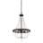 Chrisha 16'' W 4-Light Dimmable Steel Chandelier-663332434