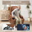 PU Leather Electric Power Lift Heated Massage Recliner Chair with Cup Holders and USB Type C-515413351