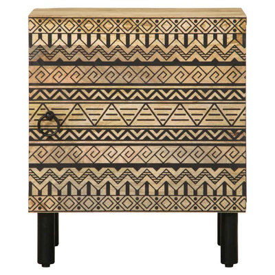 Landingville 40cm W Solid Wood Bedside Table
