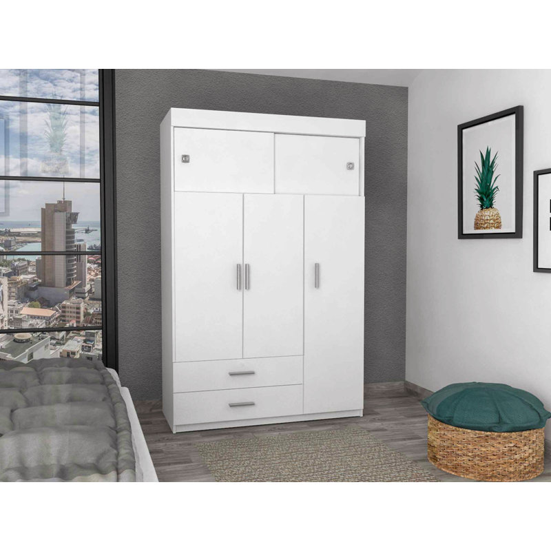 Armoire rectangulaire à 2 tiroirs