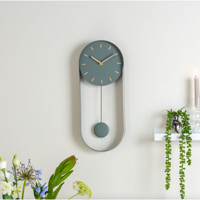 Analoge Wanduhr Charm Geräuschlos