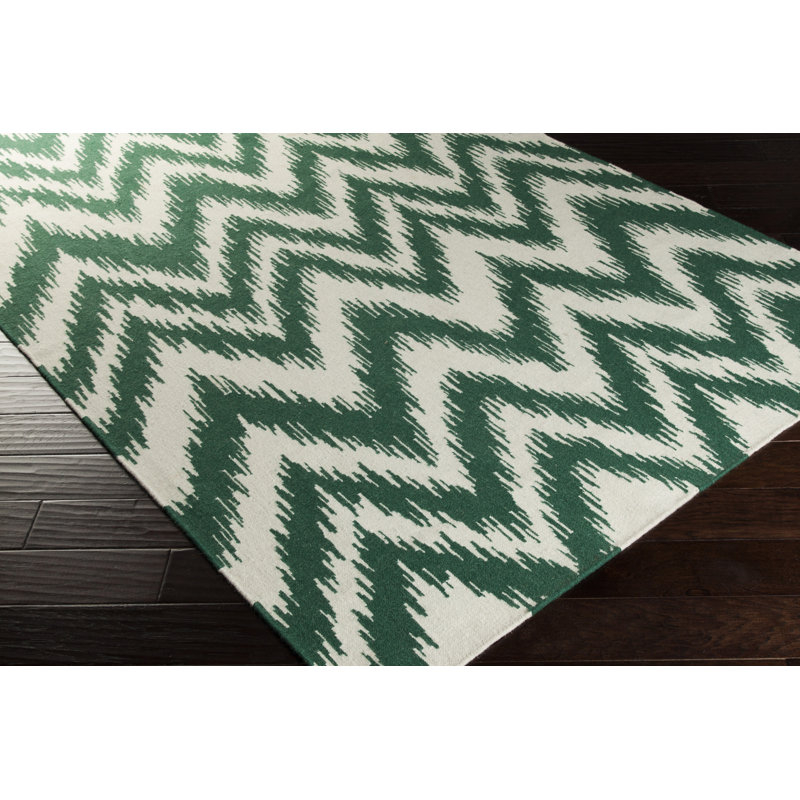 Clark Flatweave Wool Animal Print Indoor Rug, Rectangle 2' x 3'