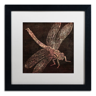 «Dragonfly» par Jadaya, impression encadrée