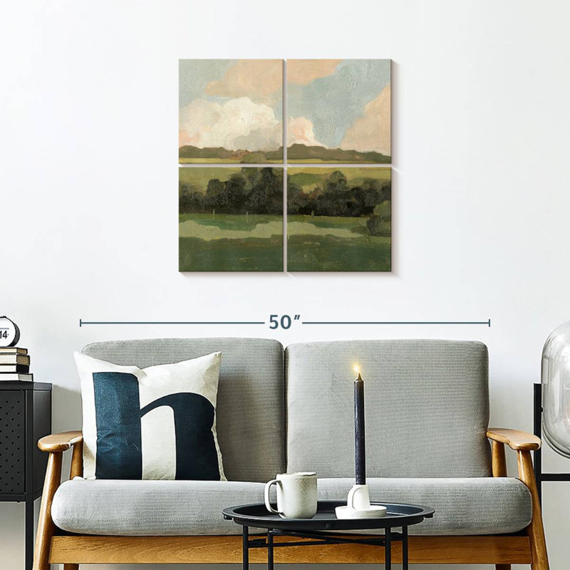 Alchord soirée ocre II, H 26 po x l 26 po