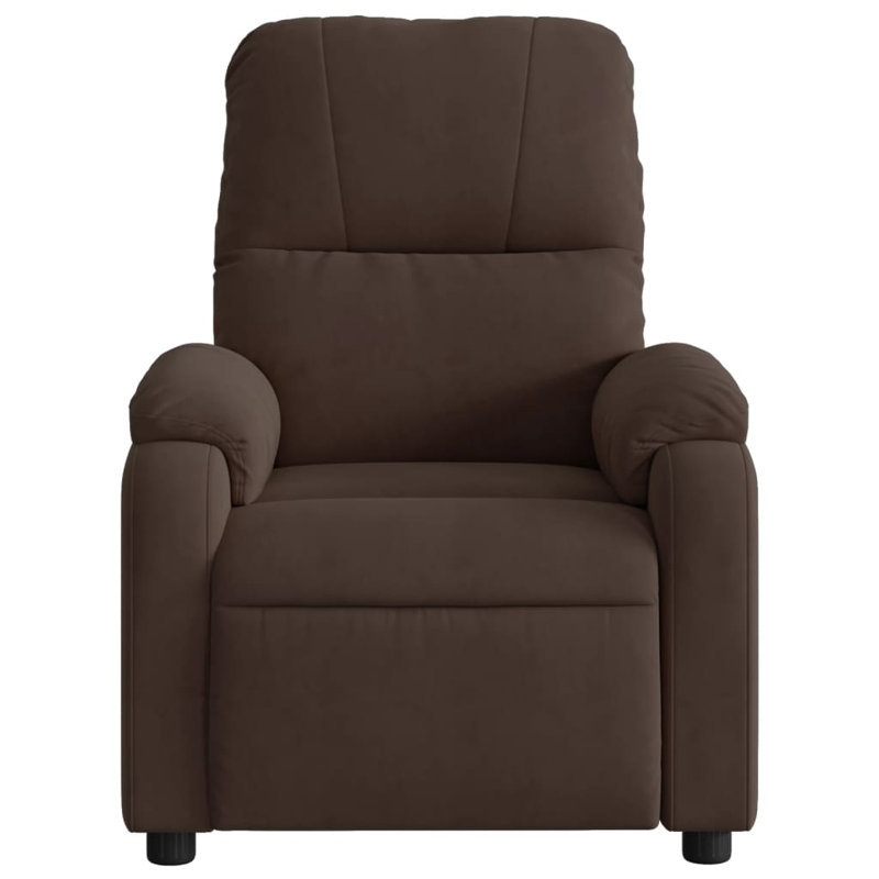Upholstered Massage Chair, Brown