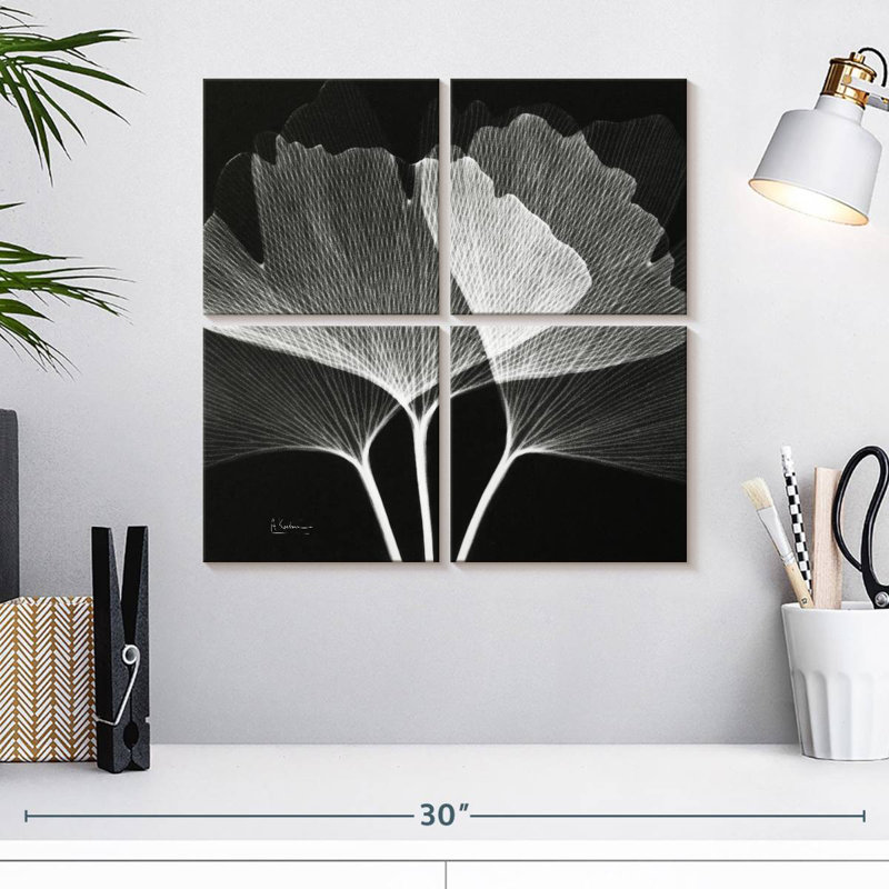 Harnek Ginkgo BW, H 18 po x l 18 po