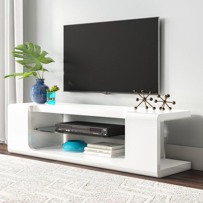 Shropshire TV Stand for TVs up to 60", White