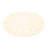 One-of-a-Kind 4'1" New Age Round Wool Area Rug in Cream