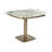 Bernay Marble Top Metal Base Dining Table