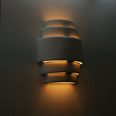 Ameara Ceramic Flush Mounted Sconce