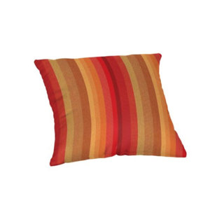 Under The Canopy Striped Handmade Pillow - Warm Beige Warm Beige Pillows