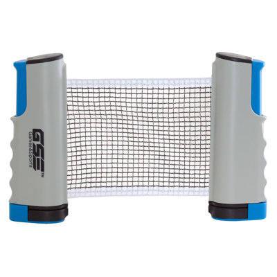 Filet de ping-pong rétractable GSE. Filet de tennis de table n'importe où