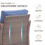 Ensemble de chaises berçantes pivotantes avec coussins Arundel (ensemble de 4)-1727510622
