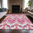 Neysa Washable Ikat Indoor / Outdoor Rug
