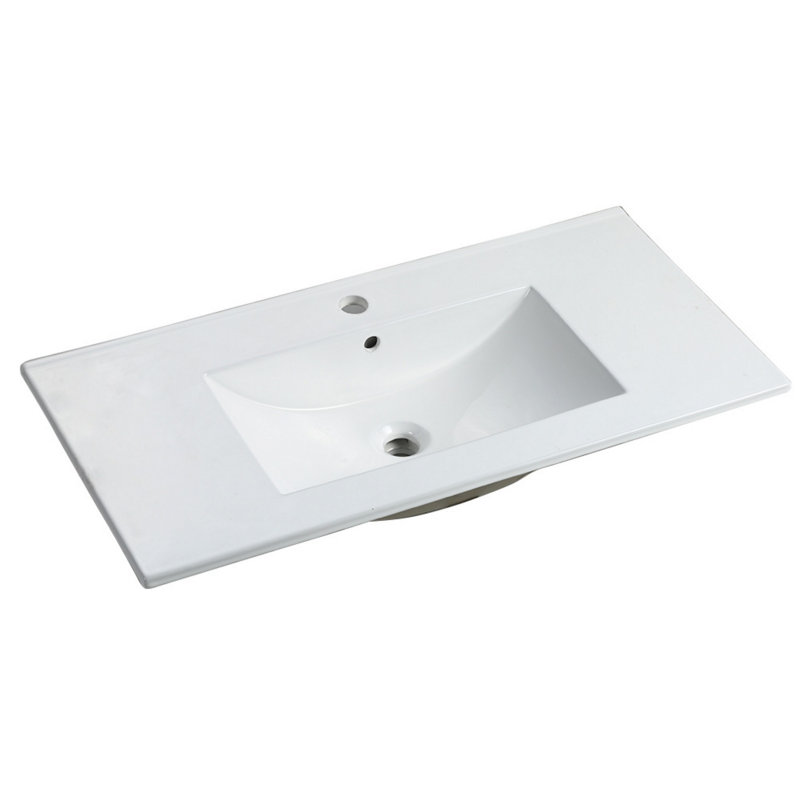 Ceramic Sink For Bathroom Vanity