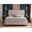Ensemble de lit double en velours rose Modena-1939841284-1939841280