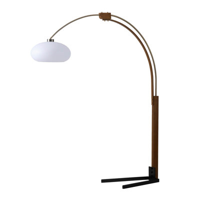 Morelli Arc Floor Lamp - 84", Dimmer Switch, V-base