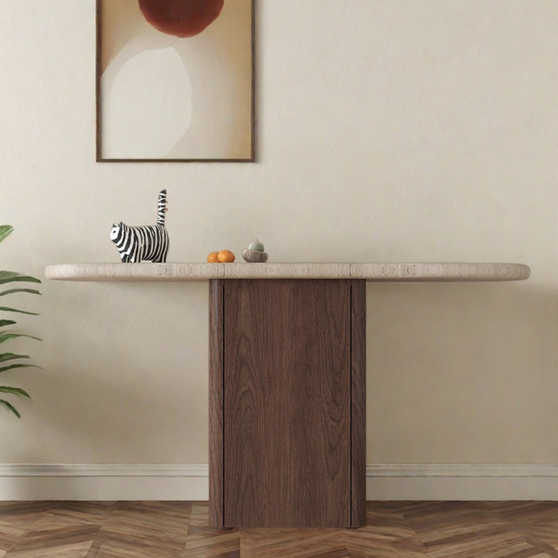 Console Mid-Century, H 33,5 po x l 70,9 po x P 15,7 po