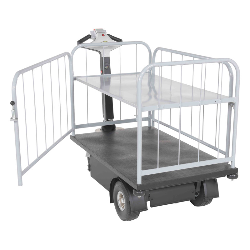 Chariot utilitaire Traction Drive avec 1 tablette à chargement latéral