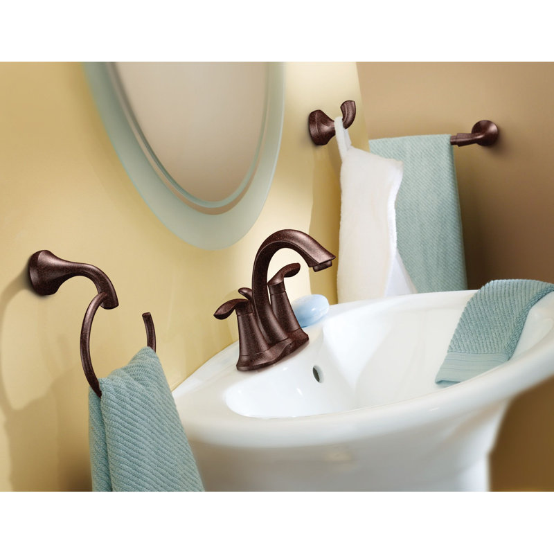 Eva Wall Mounted Towel Bar, Oil Rubbed Bronze/24"