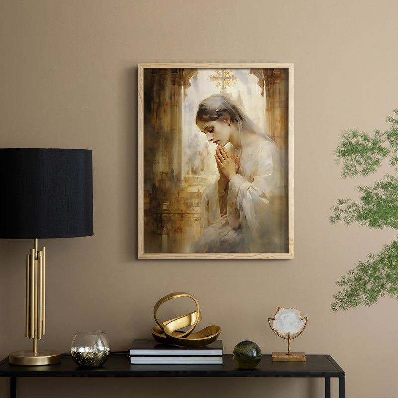 «WOMEN Series», impression encadrée en bois massif, H 30 po x l 24 po
