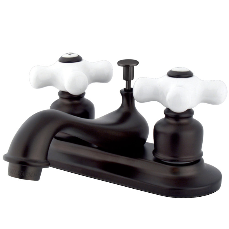 Kingston Brass Centerset Bathroom Faucet with Drain Assembly