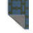 Machine Washable Trellis Blue Area Rug-388878753