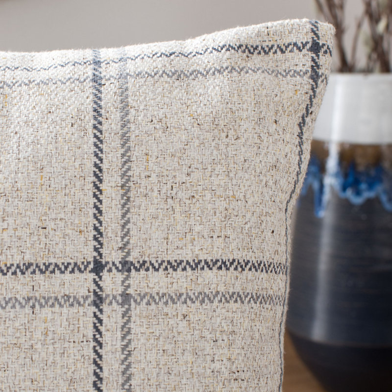 Plaid Throw Pillow