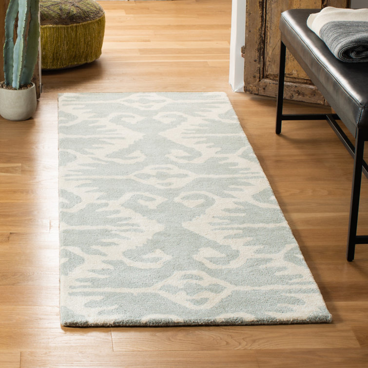 Tapis abstrait en laine touffeté Kouerga bHand