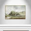 «Green Country Road» par Allison Pearce - reproduction encadrée sur toile-69314651-119728490