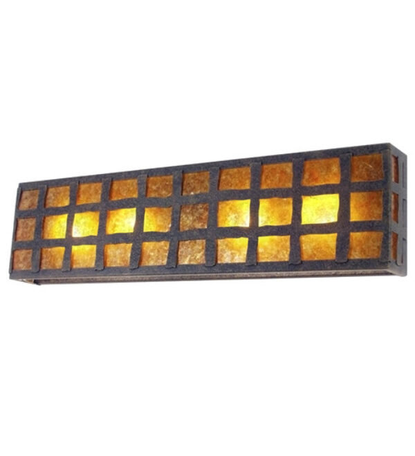 Plafonnier encastré à intensité variable 4 lumières Monte Christo, Grain de café, Nouveau mica