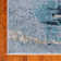 Keimar Abstract Machine Made Power Loom Area Rug in Light Blue