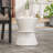 Outdoor Lightweight Concrete Side Table