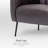 Samouri Modern Channel Tufted Barrel Accent Chair-516721821