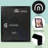 Black Picture Frames with Ivory Mat-788679261