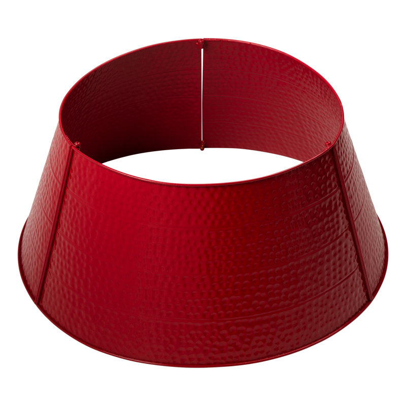 Collier d'arbre en métal 26 po P, Rouge, H 11,25 po x l 26 po