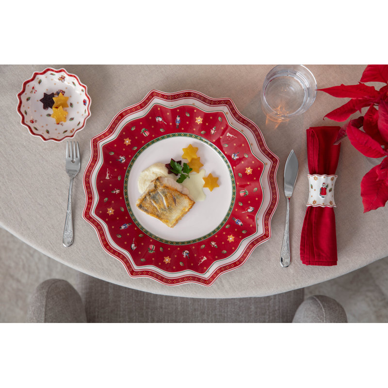 Villeroy & Boch Toy's Delight Christmas Collection Dip Bowl, 6 oz Capacity