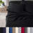 Martex 225 Thread Count Bed Sheets Light Weight, Soft Breathable Sheets, Brushed Cotton Rich Blend, Secure Fit, Wrinkle Resistant, Durable, Easy Care & Comfy Sheets-546490924-656003016