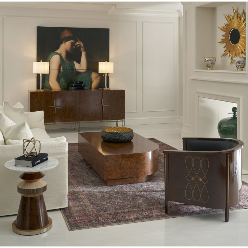 Jacques Solid Wood Coffee Table