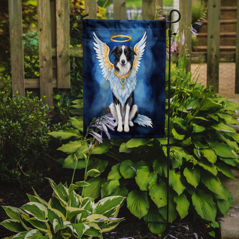 Drapeau de jardin Borzoi My Angel
