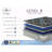 Restonic Comfort Care Hybrid Mattress, Individual Pocketed Coil Mattress , Firm Comfort-68177154-68177155